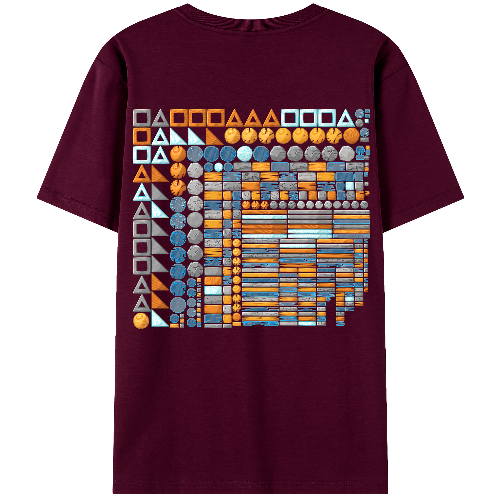 （画像用） Angry Birds アングリーバード レディース半袖Tシャツ(バックプリント)